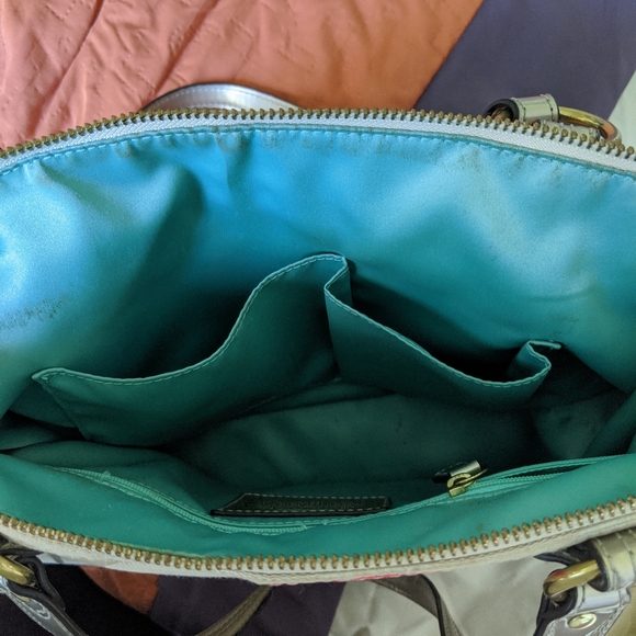 Colorblock Coach logo Purse - Picture 7 of 8